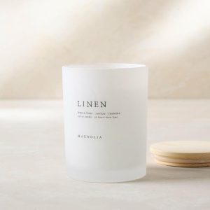 Bath | Linen Candle Bath Bath