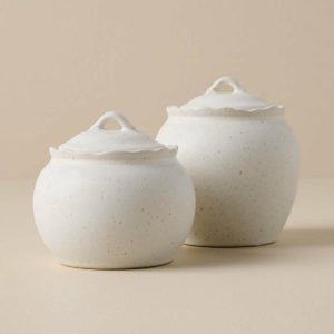 Bathroom Accessories | Faye Ceramic Canister Bathroom Accessories Bathroom Accessories