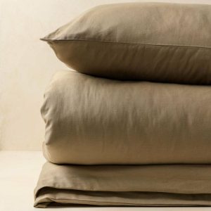 Bedding | Driftwood Linen Cotton Duvet Bed + Bath