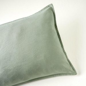 Bedding | Washed Linen Cotton Pillow Sham – Seagrass Bed + Bath