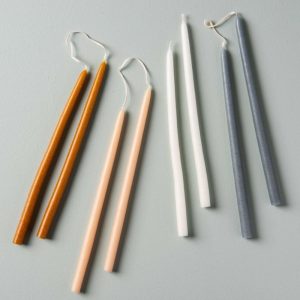 Candles + Fragrance | 10″ Hand Dipped Spun Finish Tiny Tapers Candles + Fragrance Candles + Fragrance