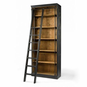 Entryway + Office Furniture | Ellory Bookcase and Ladder Entryway + Office Furniture Entryway + Office Furniture