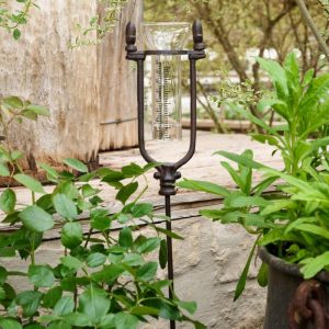 Garden | Garden Iron Rain Gauge Decor Garden