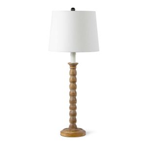 Lighting | Hughes Birch Wood Table Lamp Decor Lighting