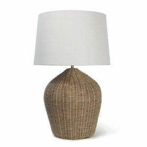 Lighting | Tia Natural Rattan Table Lamp Decor Lighting