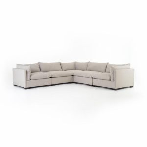 Living Room Furniture | Monroe 5 Piece Sectional Furniture Living Room Furniture