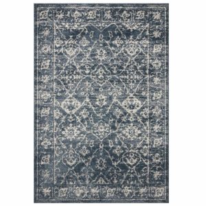 Rugs | Gigi Navy Stone Rug 2′-7″ X 4′ Kitchen + Dining Rugs