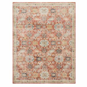 Rugs | Graham Persimmon Multi Rug 2′-3″ x 4′-0″ Kitchen + Dining Rugs