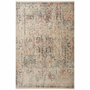 Rugs | Janey Ivory Multi Rug 2′-7″ X 4′ Kitchen + Dining Rugs