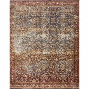 Rugs | Kennedy Denim Brick Rug 2′-0″ x 3′-4″ Kitchen + Dining Rugs