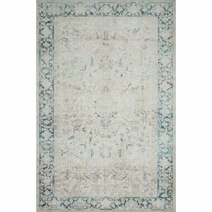 Rugs | Lenna Natural Denim Rug 2′-0″ x 5′-0″ Kitchen + Dining Rugs