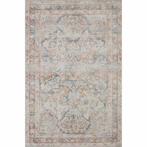 Rugs | Lenna Ocean Apricot Rug 2′-0″ x 5′-0″ Kitchen + Dining Rugs