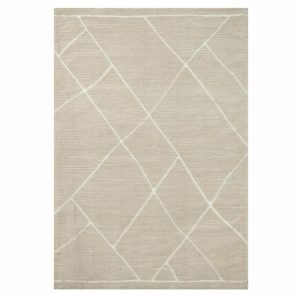 Rugs | Logan Oatmeal White Rug 2′-3″ x 3′-9″ Kitchen + Dining Rugs