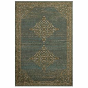 Rugs | Mona Aqua Wheat Rug 2′-6″ x 4′-0″ Kitchen + Dining Rugs