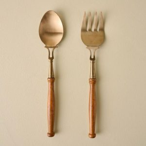 Serveware | Antiqued Wood Serving Set Kitchen + Dining Serveware