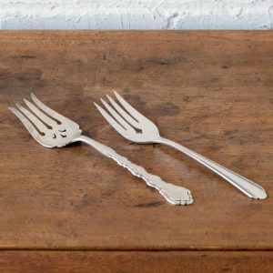 Serveware | Vintage Serving Forks Set of Two Kitchen + Dining Serveware