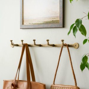 Storage + Organization | Hammered Iron Wall Hooks Decor Storage + Organization