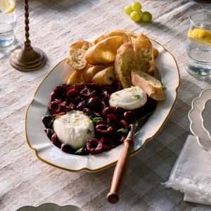 Tabletop | Luna Scalloped Serving Platter Kitchen + Dining Tabletop