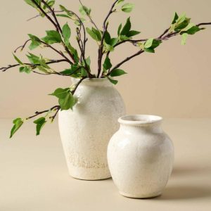 Vases | Marie Distressed Crackle Vase Decor Vases