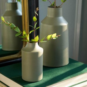 Vases | Sage Green Carter Vase X Small Decor Vases