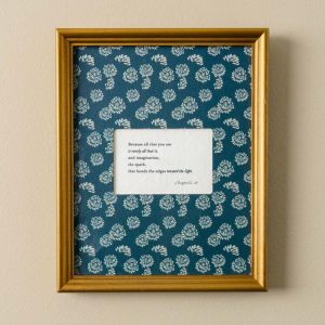 Wall Art | All That Is Framed Poem Decor Wall Art