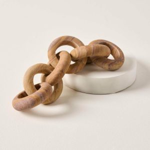 Decorative Objects | Sandstone Chain Link Decor Decorative Objects