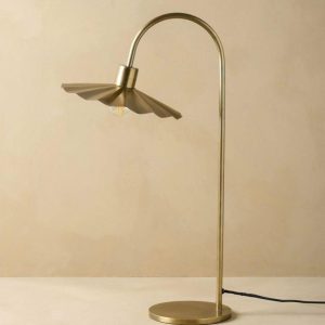 Lighting | Lulu Brass Petal Lamp Decor Lighting