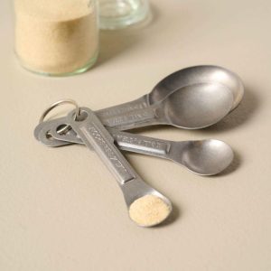 Kitchen Tools + Storage | Vintage Inspired Stainless Measuring Spoons Kitchen + Dining Kitchen Tools + Storage