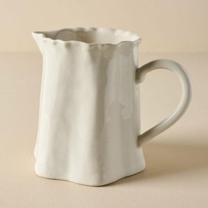 Serveware | Vintage-Inspired Crackle Pitcher Kitchen + Dining Serveware