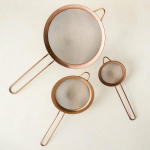 Core Kitchen Collection | Copper Sieves Set of 3 Core Kitchen Collection